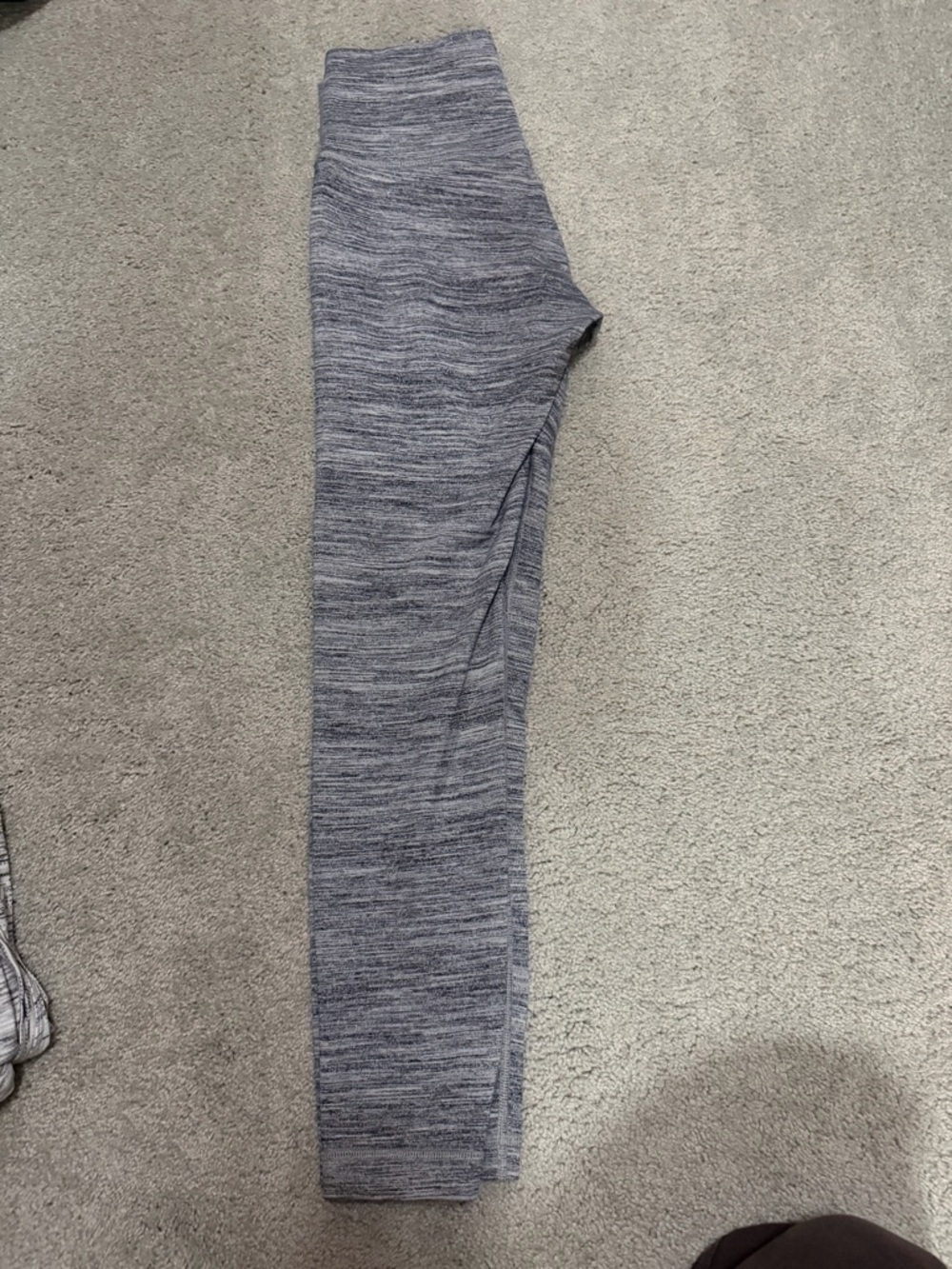 lululemon athletica Gray Space-Dye Leggings